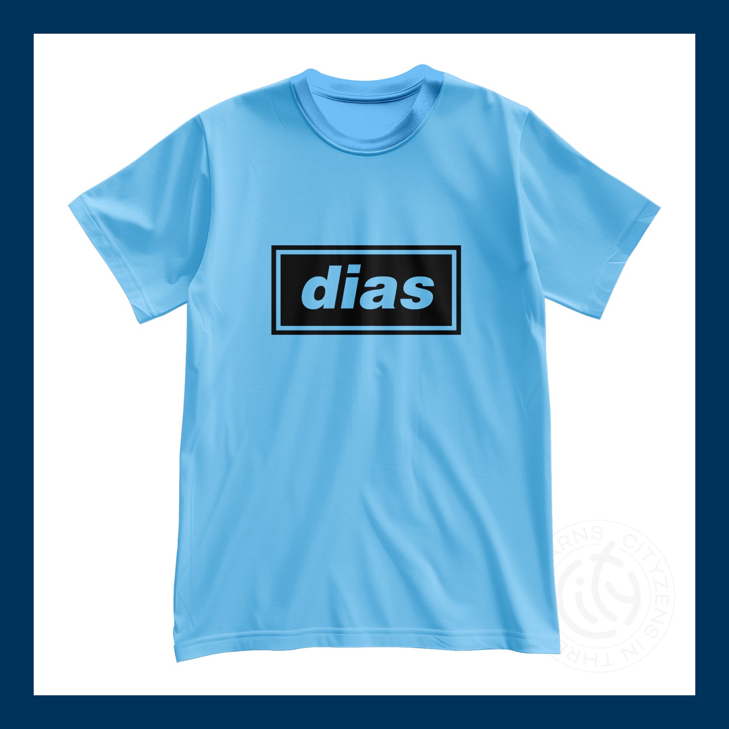 C-I-T-Y Dias Sky Blue t-shirt