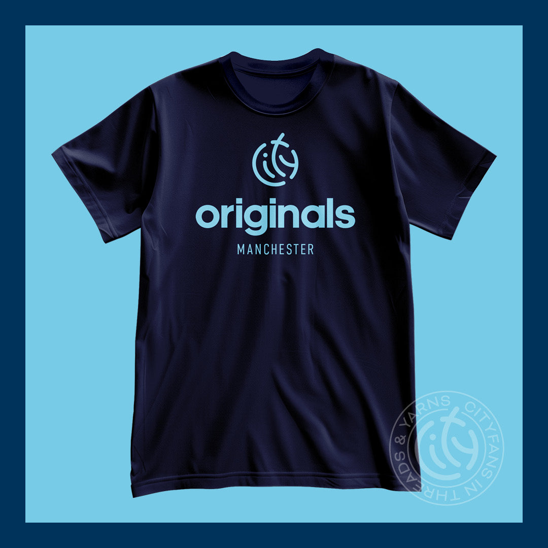 C-I-T-Y Originals navy t-shirt