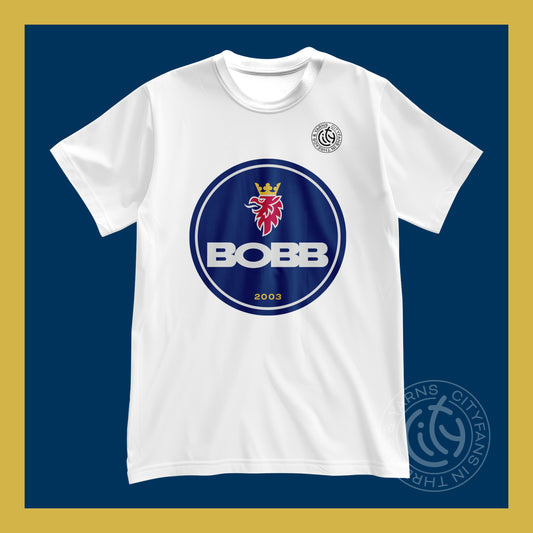 C-I-T-Y Bobb white t-shirt