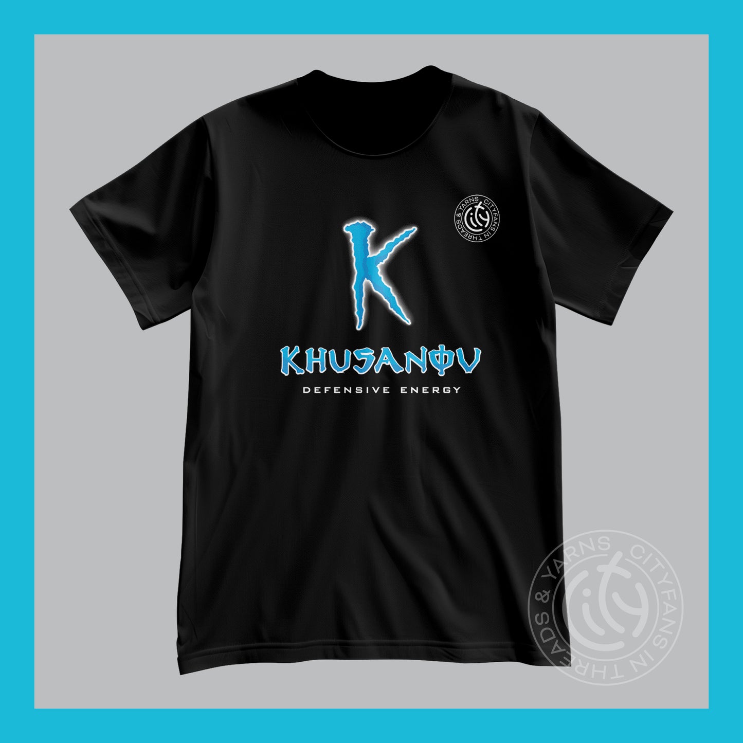 C-I-T-Y Khusanov black t-shirt