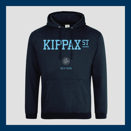 C-I-T-Y Kippax st navy hoodie