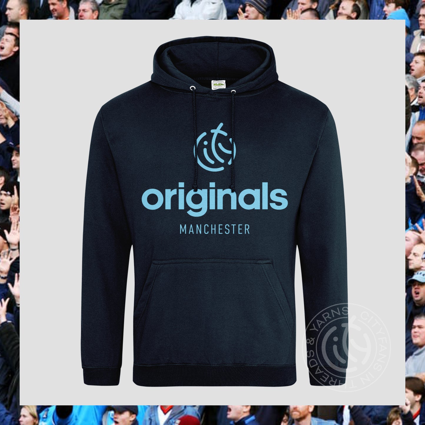 C-I-T-Y Originals navy hoodie