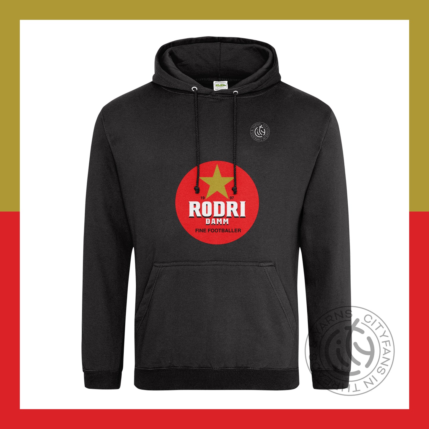C-I-T-Y Rodri black hoodie