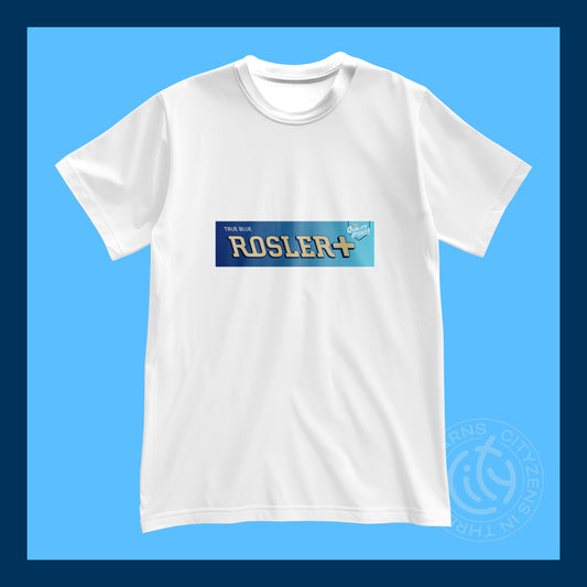 C-I-T-Y Rosler white t-shirt