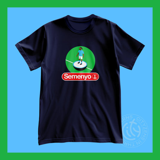 C-I-T-Y Navy Semenyo t-shirt