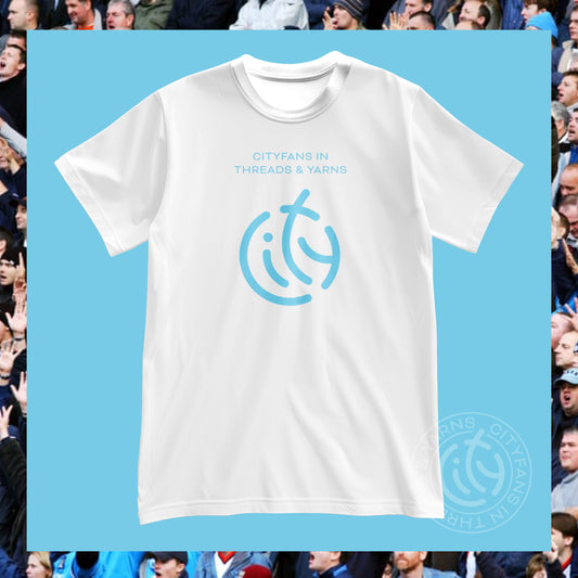 C-I-T-Y logo white t-shirt