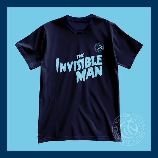 C-I-T-Y Fans of the Invisible Man navy t-shirt