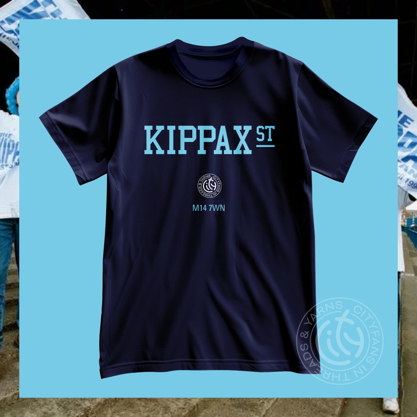 Kippax St navy t-shirt