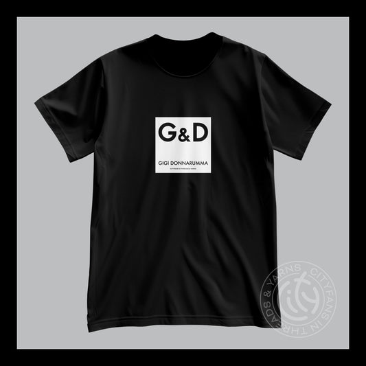 C-I-T-Y Donnarumma Kids black t-shirt