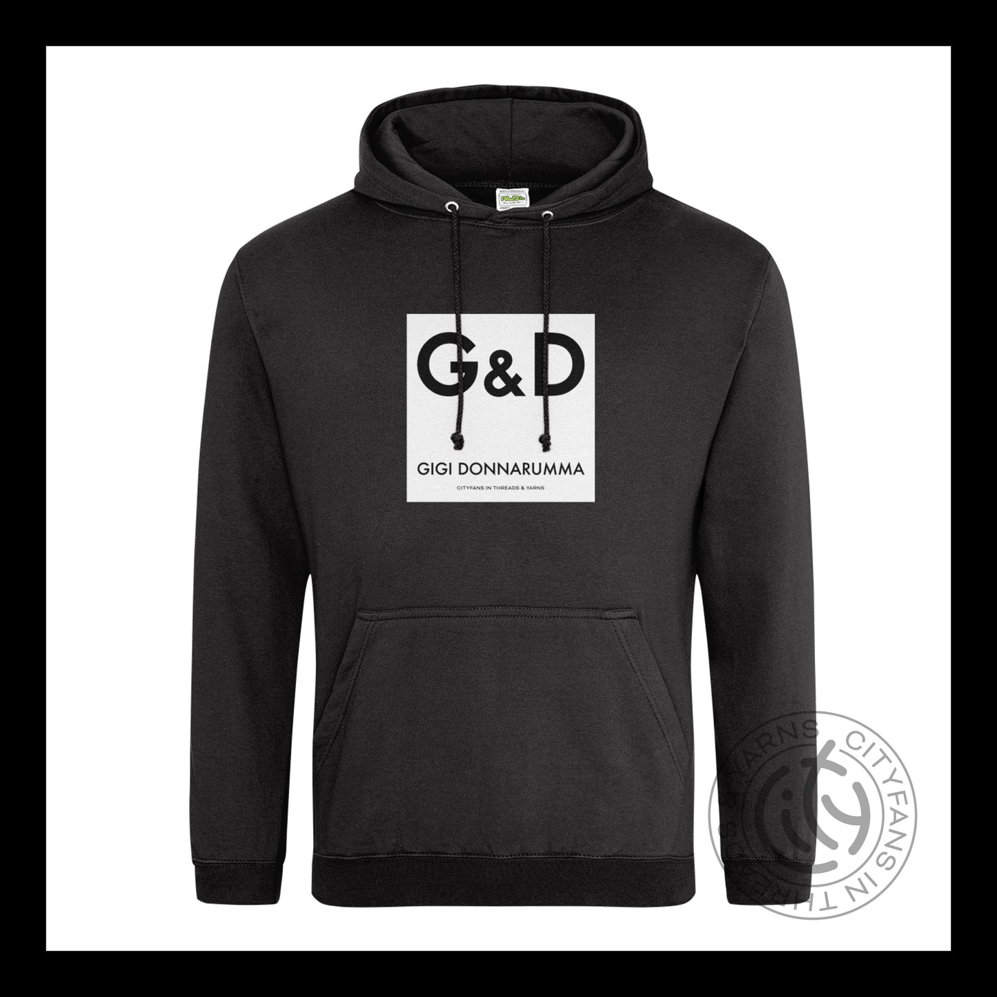 C-I-T-Y Donnaruma black hoodie