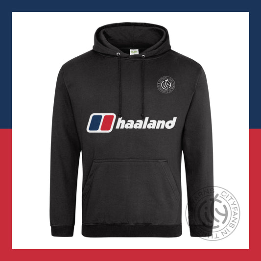 C-I-T-Y Haaland black hoodie