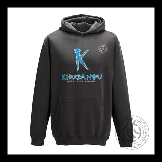 C-I-T-Y Khusanov Kids black hoodie