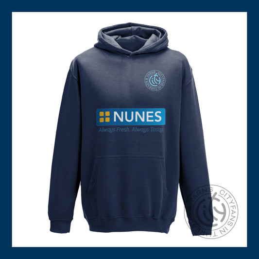 C-I-T-Y Nunes navy Kids hoodie