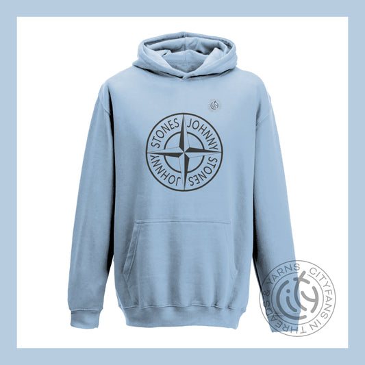 C-I-T-Y Stonsey sky blue Kids hoodie